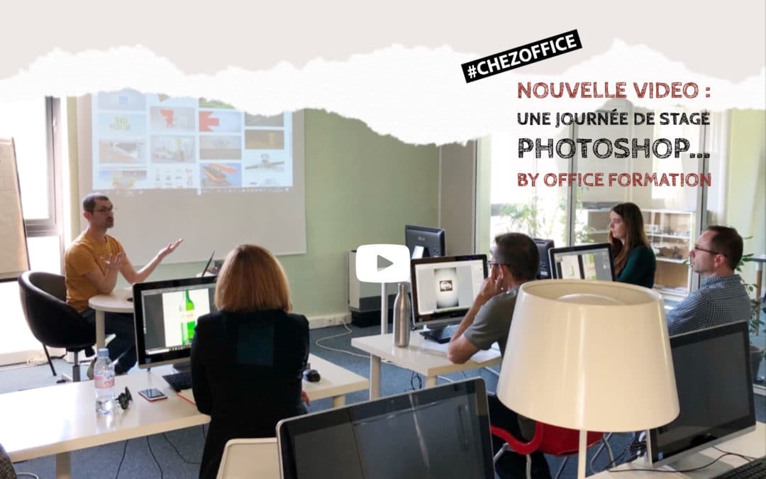 Nouvelle vidéo : « Une journée de formation Photoshop… by Office Formation »